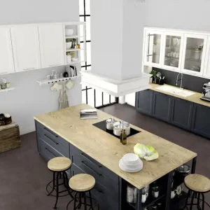 Adramaq Designer's LVT Two | Palma dunkel - Dryback Highlight